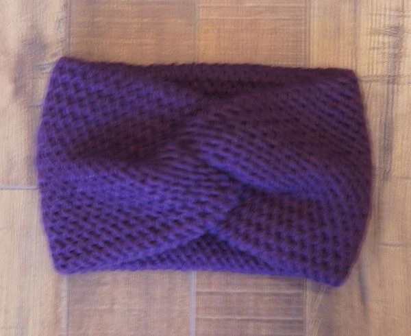 Knitted Wide Headband